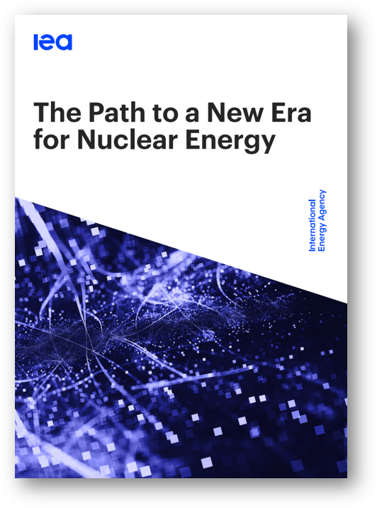 《邁向核能新時代之路》報告封面